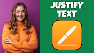 How To Justify Text In Pages | Step By Step Guide - Pages Tutorial