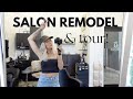 Remodeling my salon vlog  wholy hair