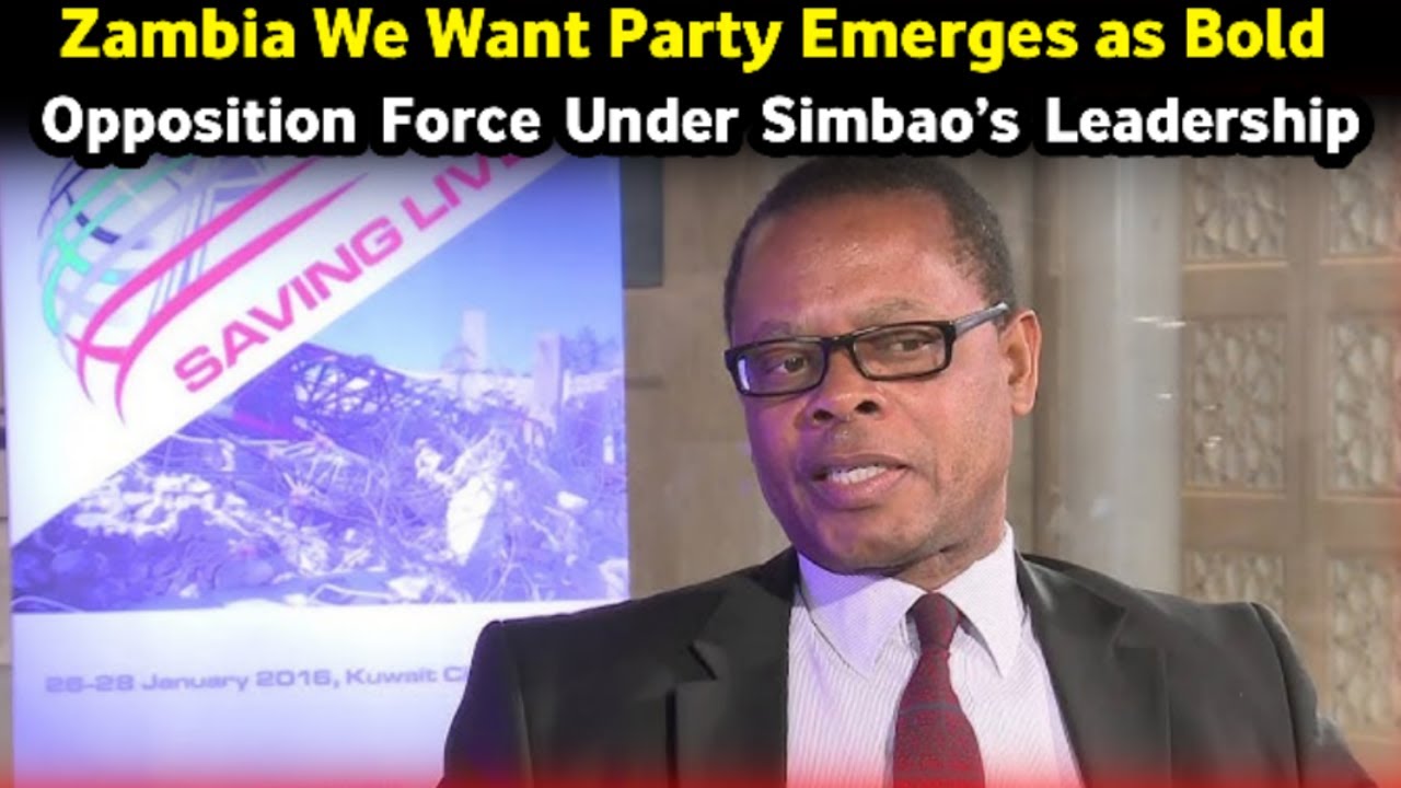 Капембва Симбао обещает бросить вызов правящей партии Замбии с помощью Объединенного оппозиционно...