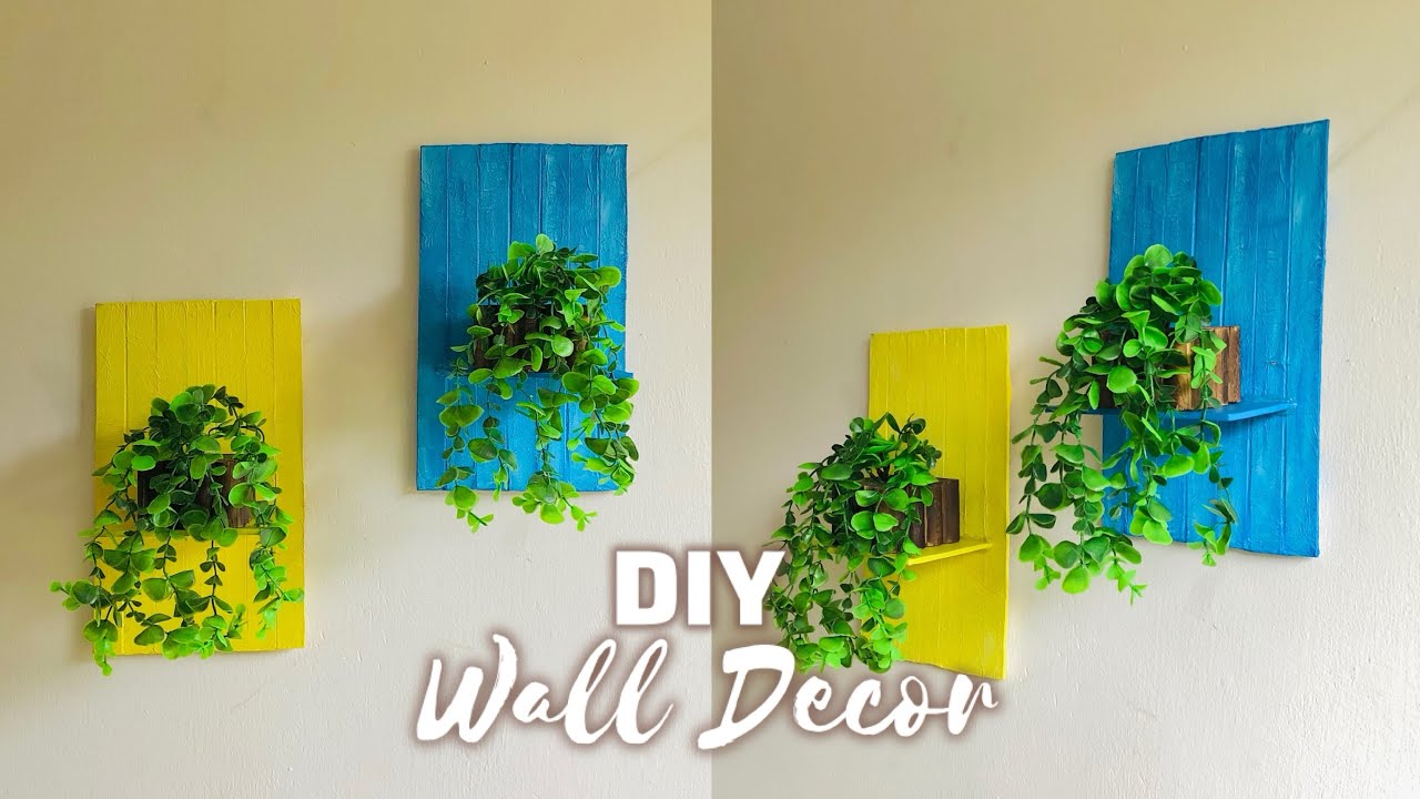 Идея декора стен из картона | Лучшее из отходов | Декор для дома | Поделки из картона | Подвеска ...