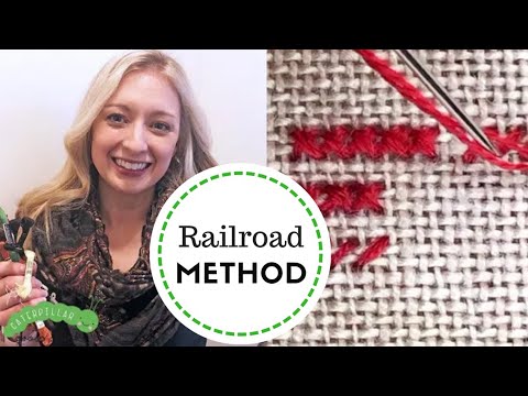 Your Guide to the Railroad Cross Stitch Method | Cross Stitch Tips