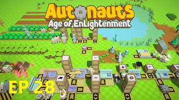 Autonauts EP 28 - The AUTOMATED BOT ASSEMBLY is finally complete!