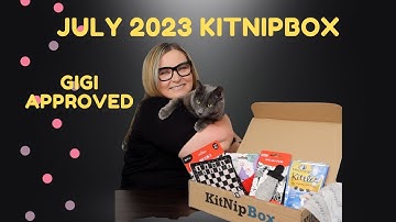 Kitnipbox July 2023 opening and review with Gigi