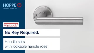 HOPPE MiniLock – No Key Required.
