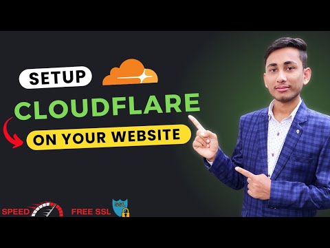 How To Connect Website With CloudFlare In 2023 🔥| Setup CloudFlare CDN Free