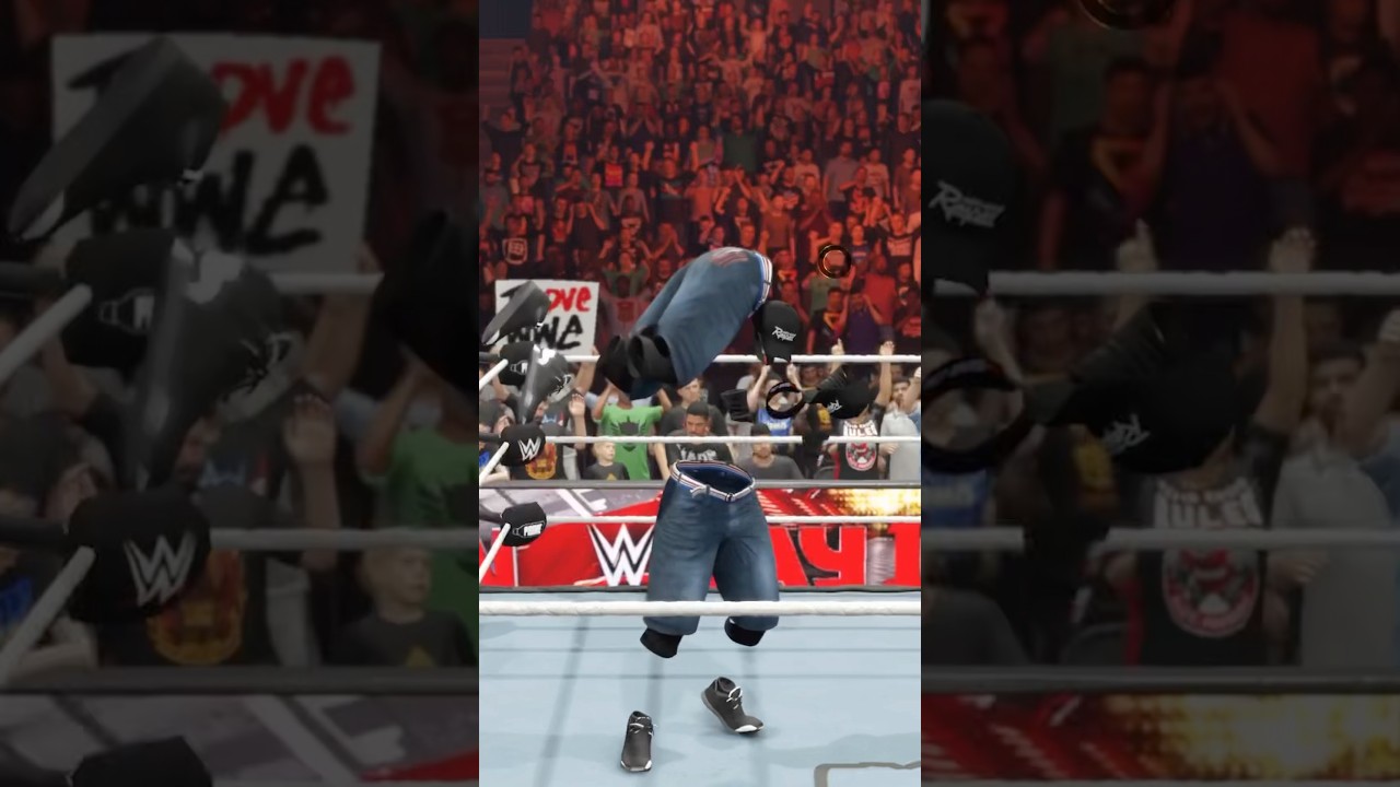 “WWE2K25” “SUPER CENA” vs “SUPER CENA” “Attitude Adjustment” 