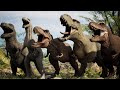 Evolution of trex in movies  tv size comparison 19182022