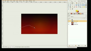 Gimp Tutorial Sunset moon