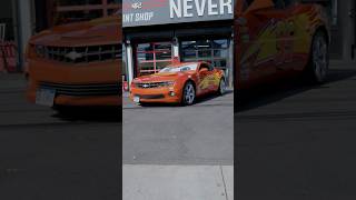 Custom Vinyl Decals for the McQueen Camaro 😎 Perfect Fit, Expertly Installed at NRS Restyling