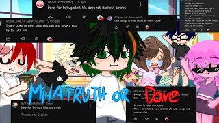 MHA TRUTH OR DARE [] skit [] BakuDeku [] ships [] Todoroki x soba [] cringe  []#gachaclub#bakudeku