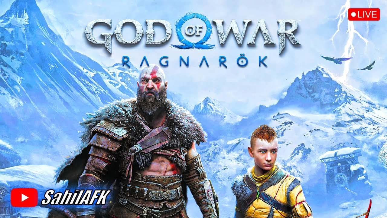 🔴 God of War Ragnarok Gameplay Walkthrough | SahilAFK 