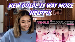 An UPDATED Helpful Guide to (G)I-DLE! (2020) Reaction!