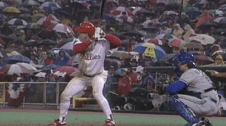 1993 WS Gm4: Dykstra's two home runs