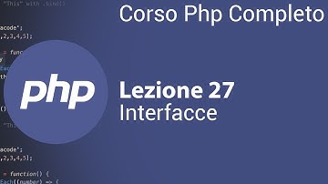 PHP Tutorial Italiano 27 -  Le Interfacce in php