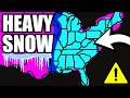 🔴 ALERT: Triple Threat Week - Blizzard + Tornadoes + Nor'easter - DC to Boston Feet of Snow