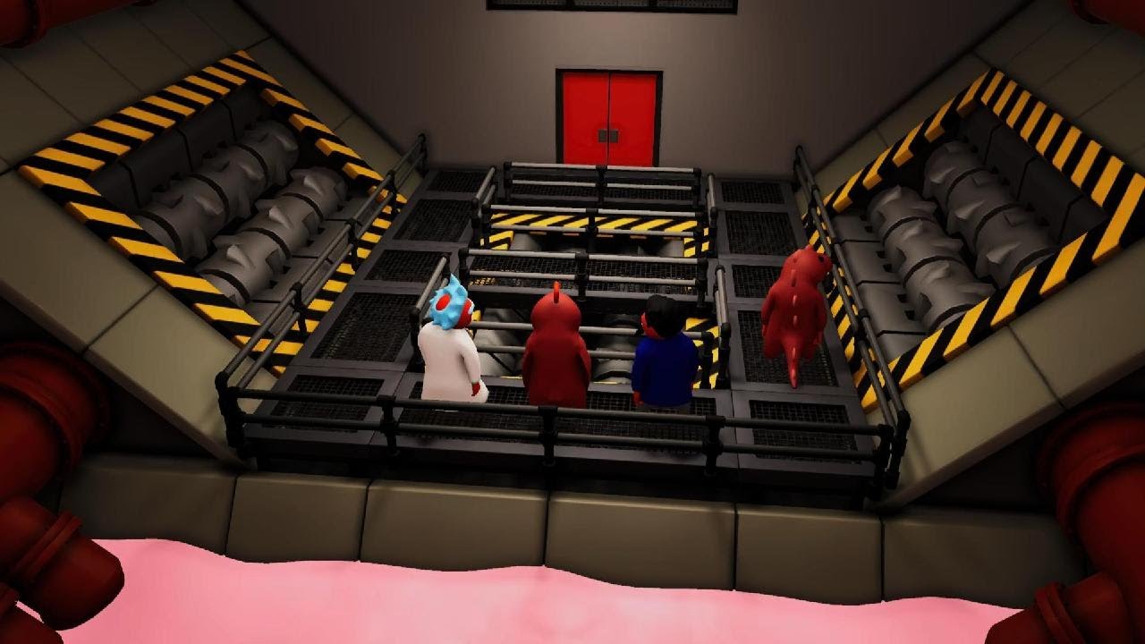 Una salida promedio de los pibes - Gang Beasts