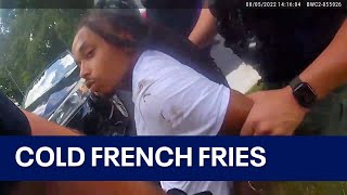 Murder suspect calls 911 over cold McDonald's fries, arrested trying to run from cops