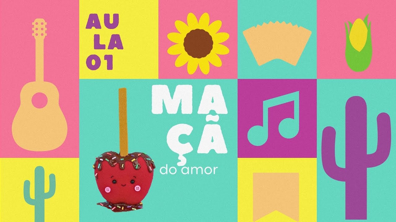 ESPECIAL FESTA JUNINA | AULA 01 maçã do amor