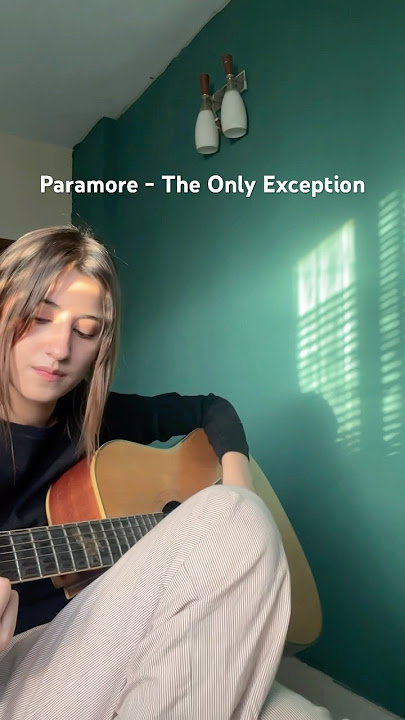 Paramore- The Only Exception #paramore #cover #acousticcover #theonlyexception #acousticpop