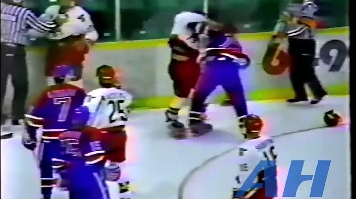 OHL Jan. 23, 1993 Belleville Bulls v Newmarket Roy...