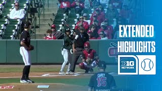 Michigan State at Nebraska | EXTENDED HIGHLIGHTS | Big Ten Baseball | 03/08/202