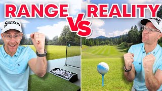 Driving Range vs Golf Course - How You Should ACTUALLY Practice at the range