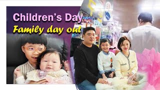 CHILDREN'S DAY WITH APPA! (Binilhan nang regalo mga bata   Kumain sa labas!) ~jeanpark ♥️