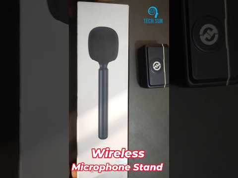 Wireless Mic Holder for Creators. Professional Wireless Mic Stand Holder