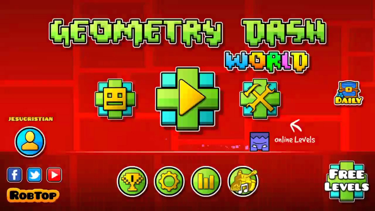 GEOMETRY DASH ONLINE free online game on