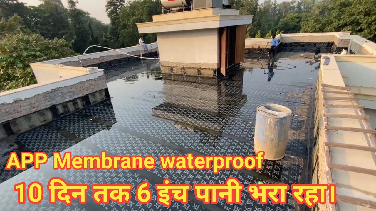 How to waterproof in right way Latest Waterproofing Techniques APP