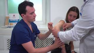 Пластиковый гипс ортез на локтевой сустав screenshot 4