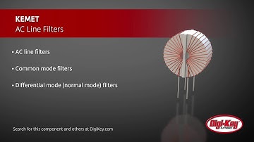 KEMET AC Line Filters | Digi-Key Daily