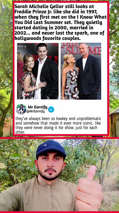 Still Looks at Him Like 1997! 😍 Sarah Michelle Gellar & Freddie Prinze Jr. Forever