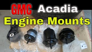 2011 GMC Acadia Denali Engine Mount Replacement