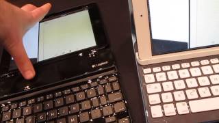 Logitech keyboards for the iPad mini