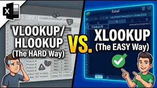 📊 Master Excel Lookups: VLOOKUP, HLOOKUP, and XLOOKUP Explained 💡