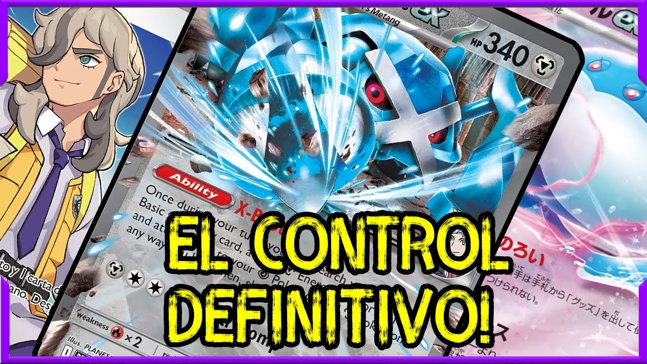 ⭐️ANULA A TUS RIVALES CON ESTA ESTRATEGIA! DECK METAGROSS JELLICENT EX POKÉMON TCG⭐️