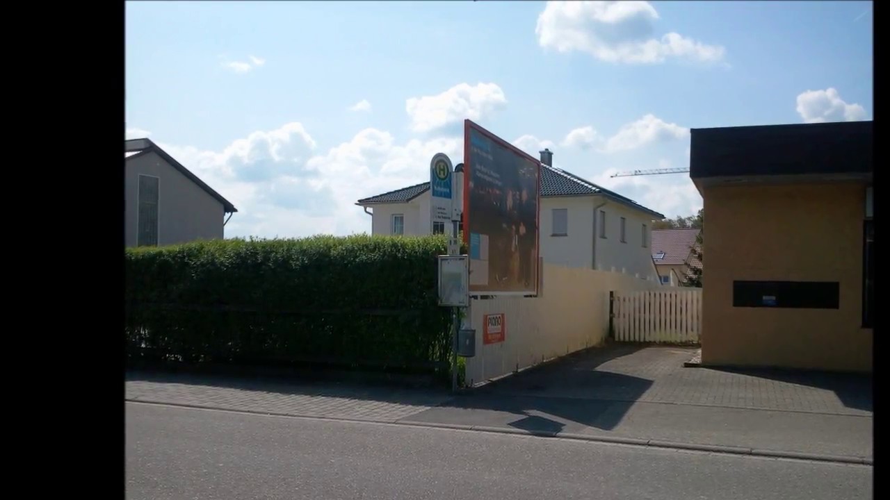 Bildimpressionen Fürfeld Haltestelle Volksbank