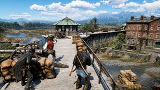 SAVING JOHN MARSTON FROM SISIKA PRISON | VAN DER LINDE GANG’S BOLDEST ESCAPE RDR2