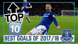 TOP 10: BEST EVERTON GOALS 2017/18