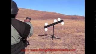 OKIE Rotating Plate Rack Few fun sequences shooting at OKIE Rotating Plate Rack targets. The OKIE Plate Rack is fun and challenging. For more info please