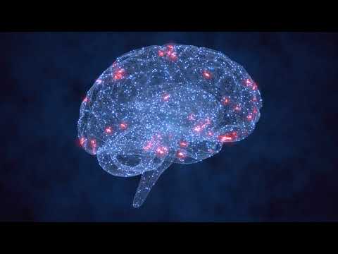 فيديو الدماغ والنواقل العصبية 4k رسوم متحركة بدون حقوق للمونتاج
