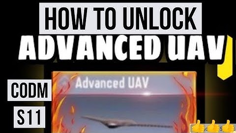 How to Unlock Advanced UAV in Call of Duty Mobile