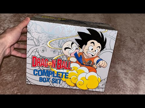 DRAGONBALL COMPLETE MANGA BOXSET UNBOXING! - YouTube