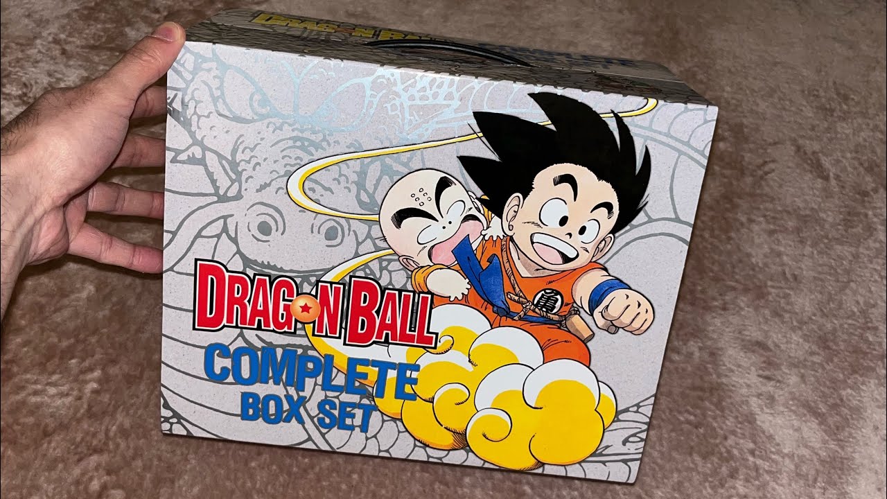 DRAGONBALL COMPLETE MANGA BOXSET UNBOXING! - YouTube