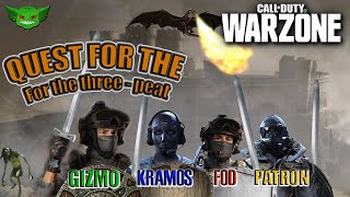 Call of Duty Warzone | The QUEST for the mythical THREE-PEAT