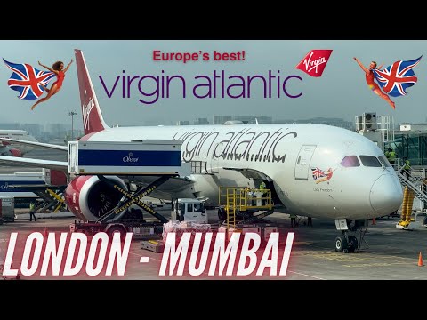 World’s COOLEST Airline | London- Mumbai | Virgin Atlantic Economy Delight | B787-9 | Trip Report