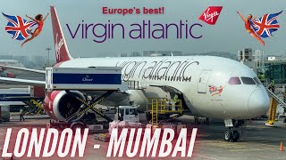 World’s COOLEST Airline | London- Mumbai | Virgin Atlantic Economy Delight | B787-9 | Trip Report
