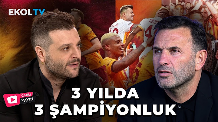 #CANLI | 🏆Şampiyon Teknik Direktör Okan Buruk Az Önce Konuştum'da