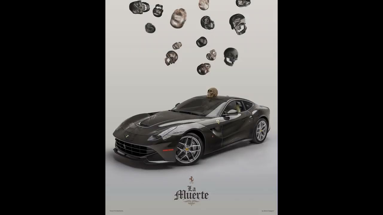💀LA MUERTE💀 | Ferrari F12 Berlinetta by Simon Designs